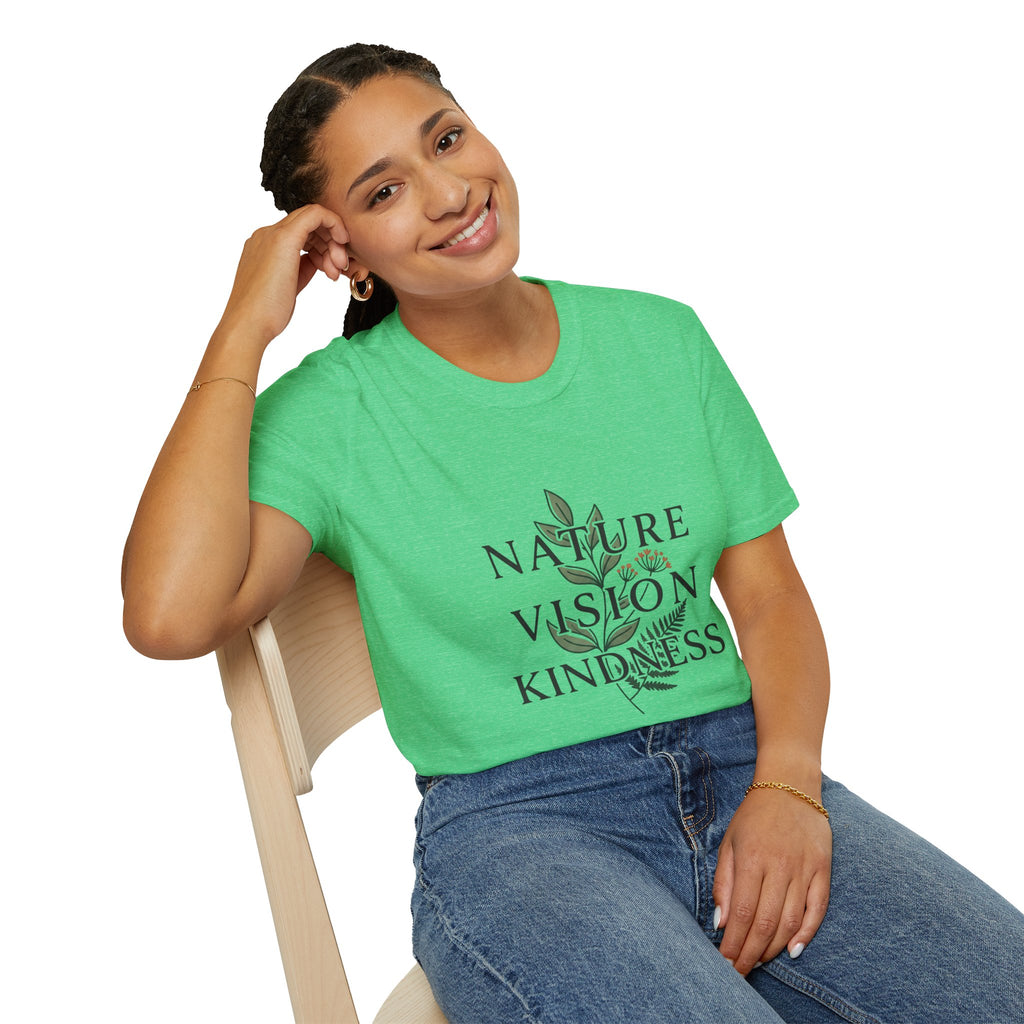 NVK NATURE VISION TEE™ — Botanical Graphic, Everyday Wear