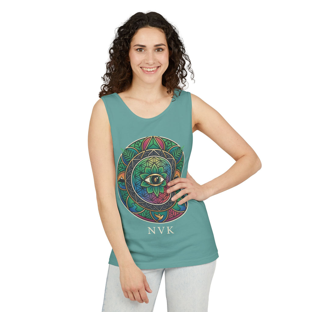 NVK MANDALA EYE TANK™ — Unisex Spiritual Graphic