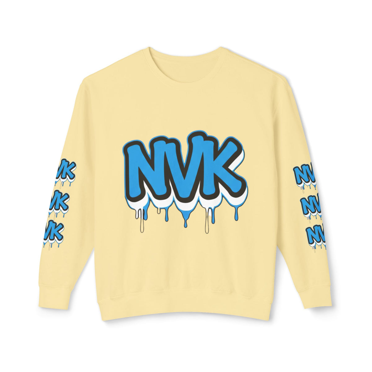 NVK GRAFFITI CREWNECK™ — Drip Streetwear Pullover