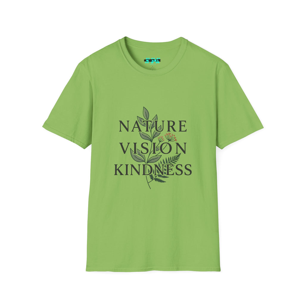 NVK NATURE VISION TEE™ — Botanical Graphic, Everyday Wear