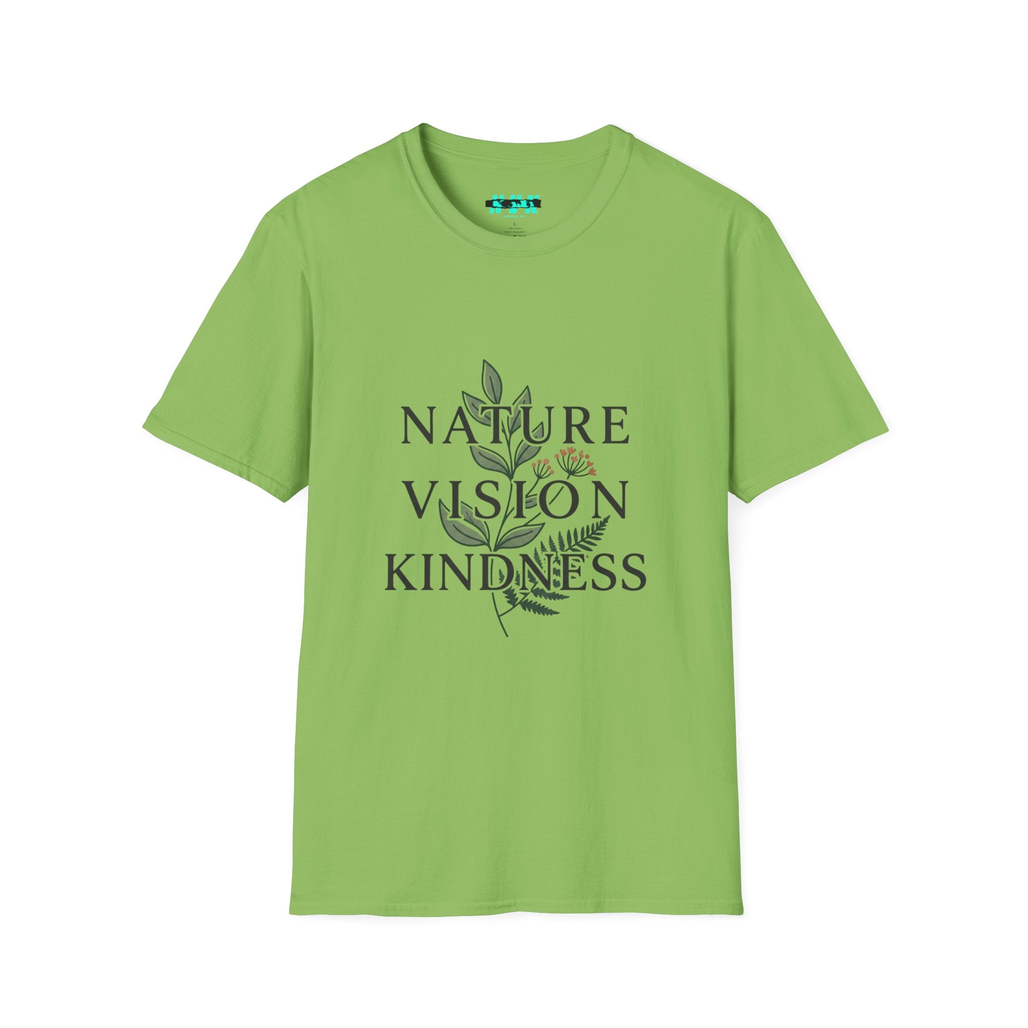 NVK NATURE VISION TEE™ — Botanical Graphic, Everyday Wear