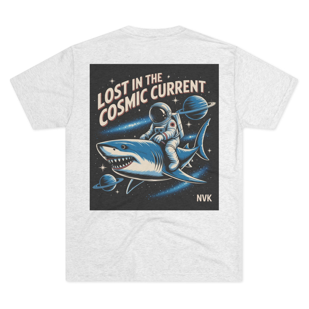 NVK COSMIC CURRENT TEE™ — Unisex Tri-Blend Graphic