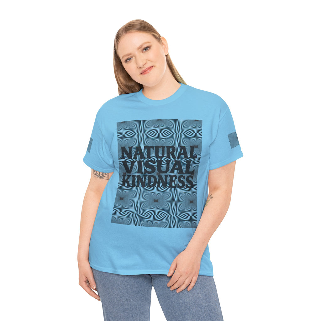 NVK NATURAL VISUAL KINDNESS TEE™ — Optical Art Graphic