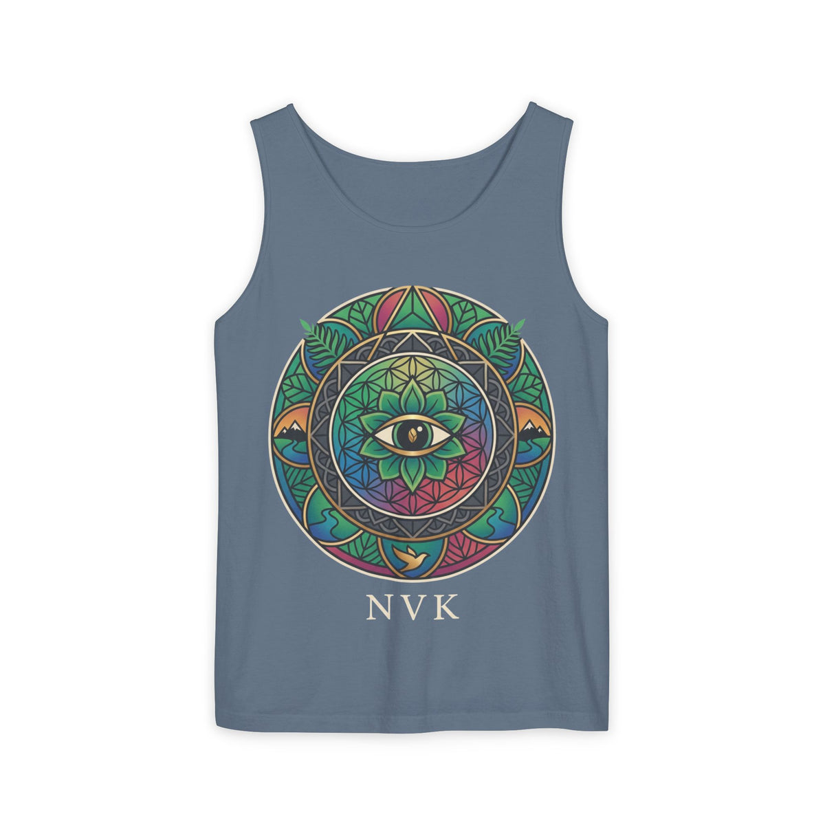 NVK MANDALA EYE TANK™ — Unisex Spiritual Graphic
