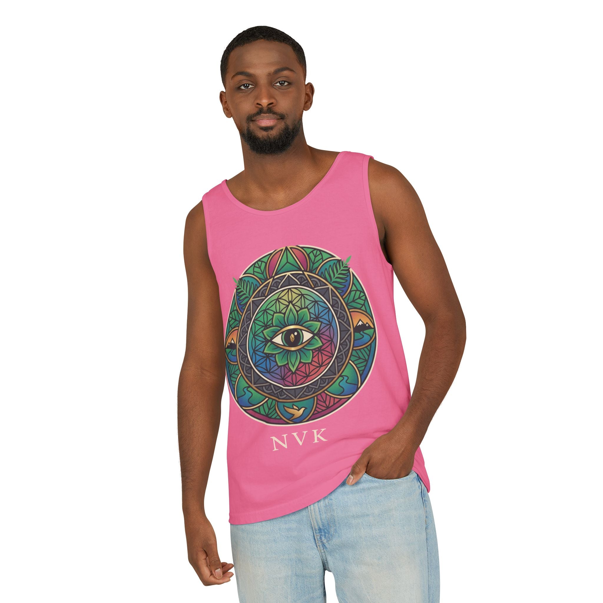 NVK MANDALA EYE TANK™ — Unisex Spiritual Graphic