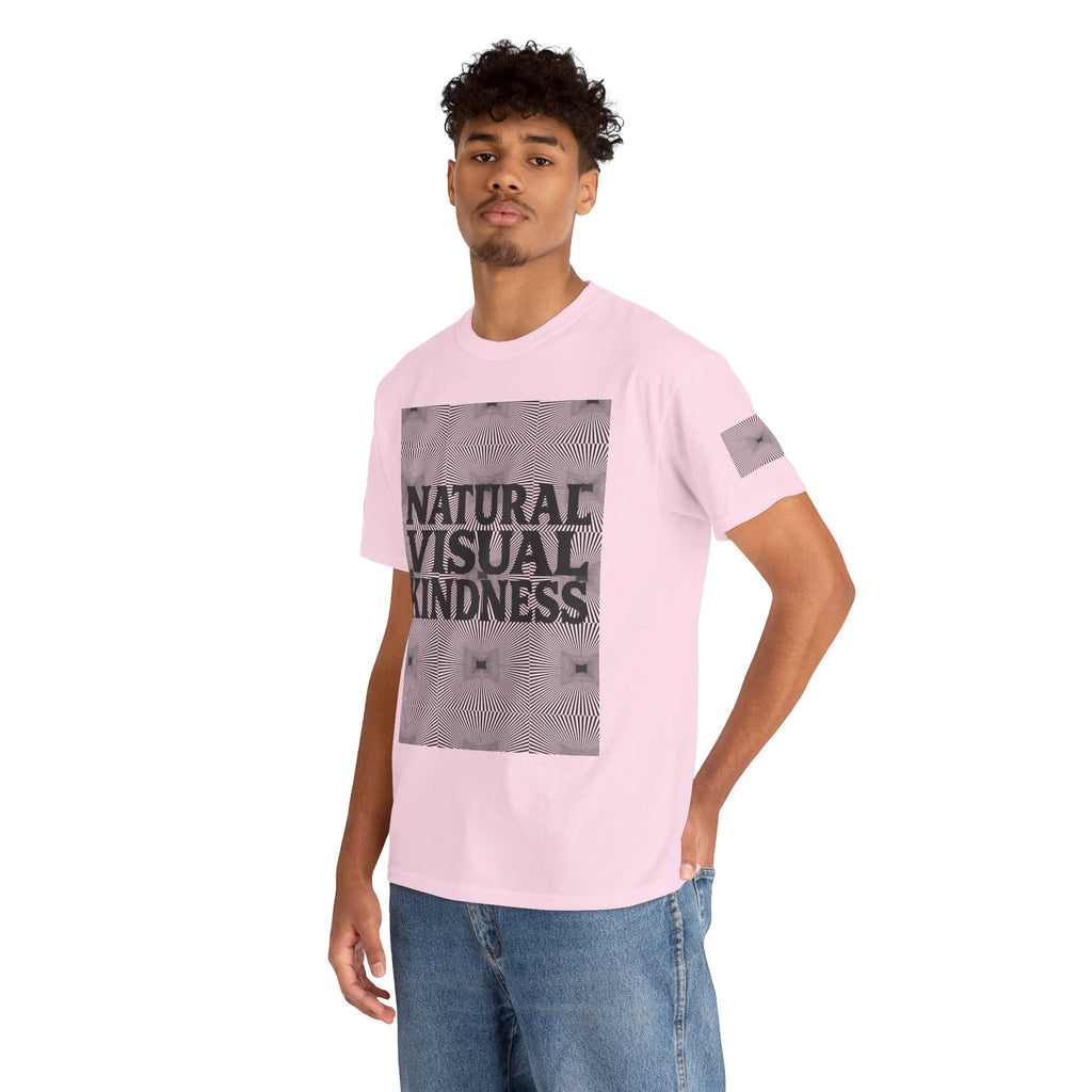 NVK NATURAL VISUAL KINDNESS TEE™ — Optical Art Graphic
