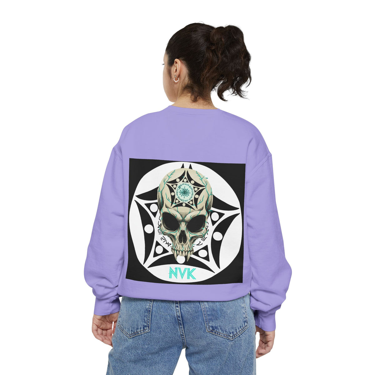 NVK BUGA SPHERE SKULL SWEATSHIRT™ — Graphic Crewneck