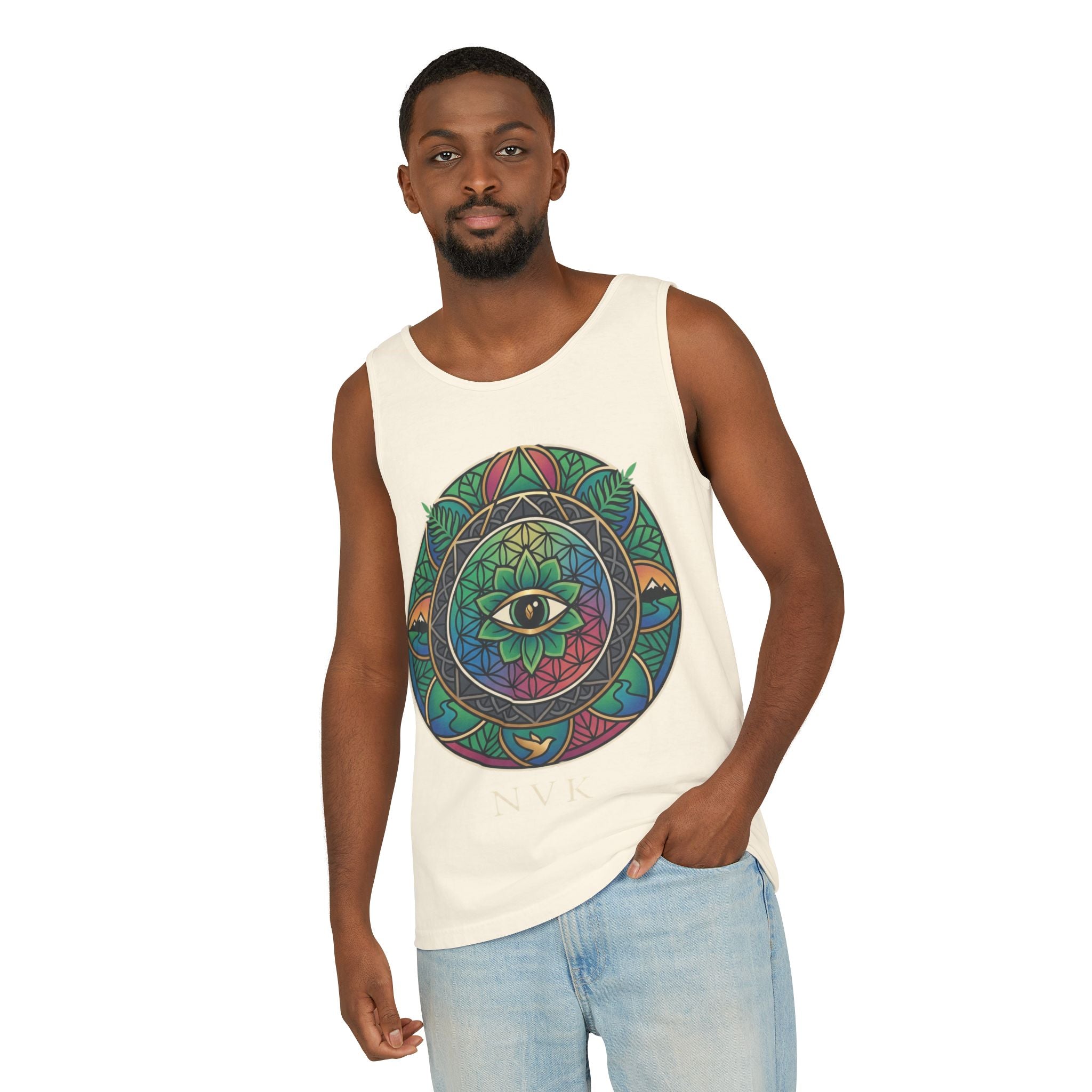 NVK MANDALA EYE TANK™ — Unisex Spiritual Graphic