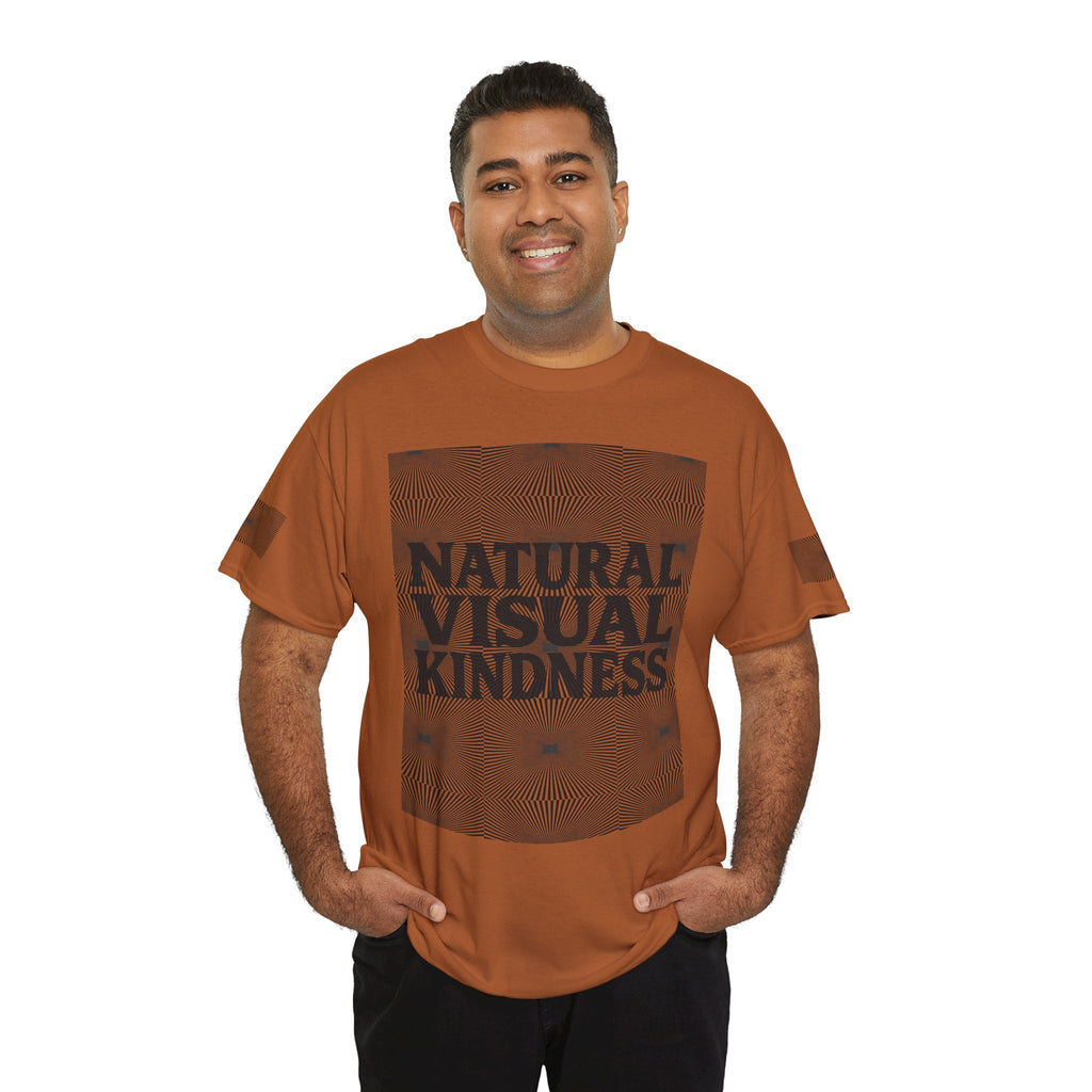 NVK NATURAL VISUAL KINDNESS TEE™ — Optical Art Graphic