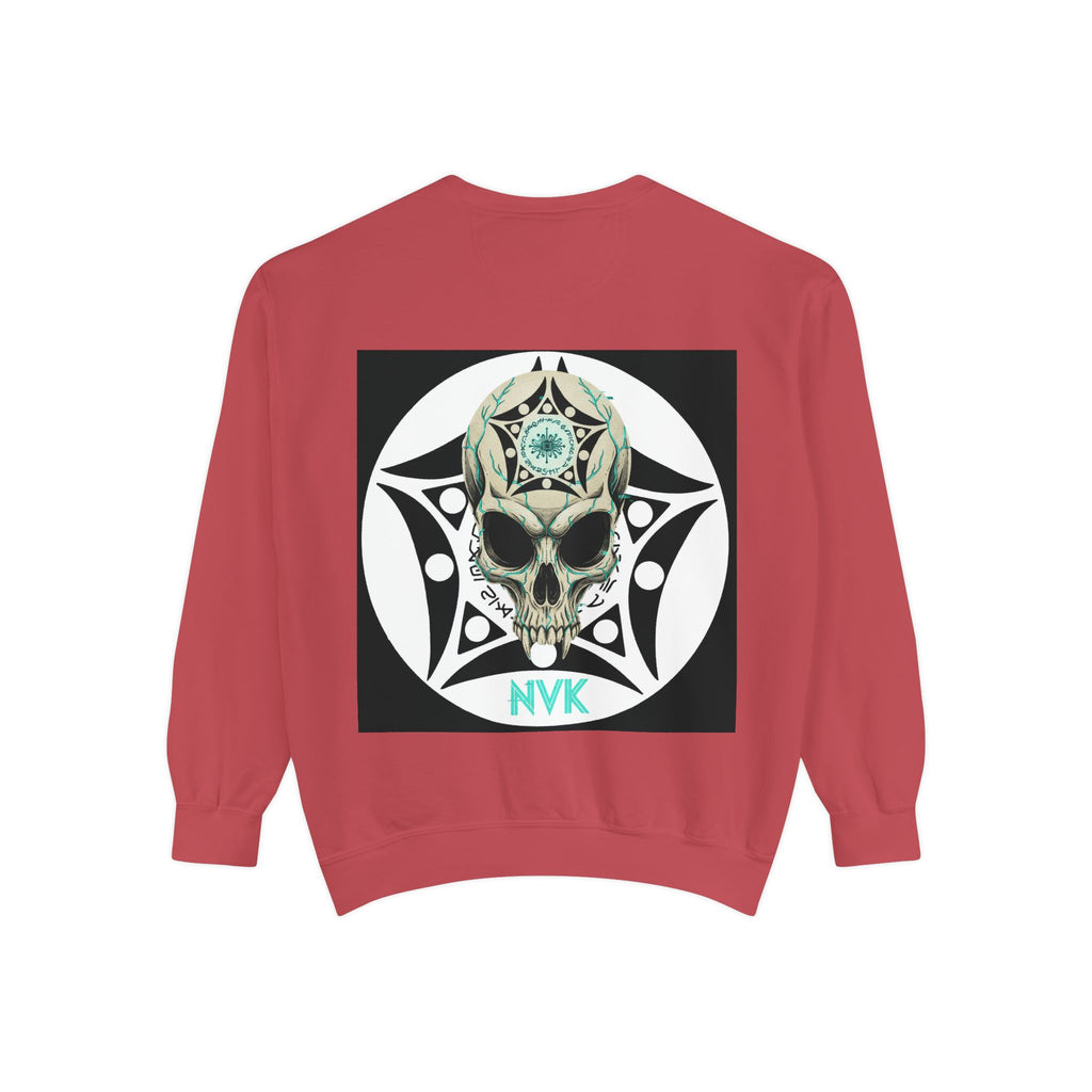 NVK BUGA SPHERE SKULL SWEATSHIRT™ — Graphic Crewneck
