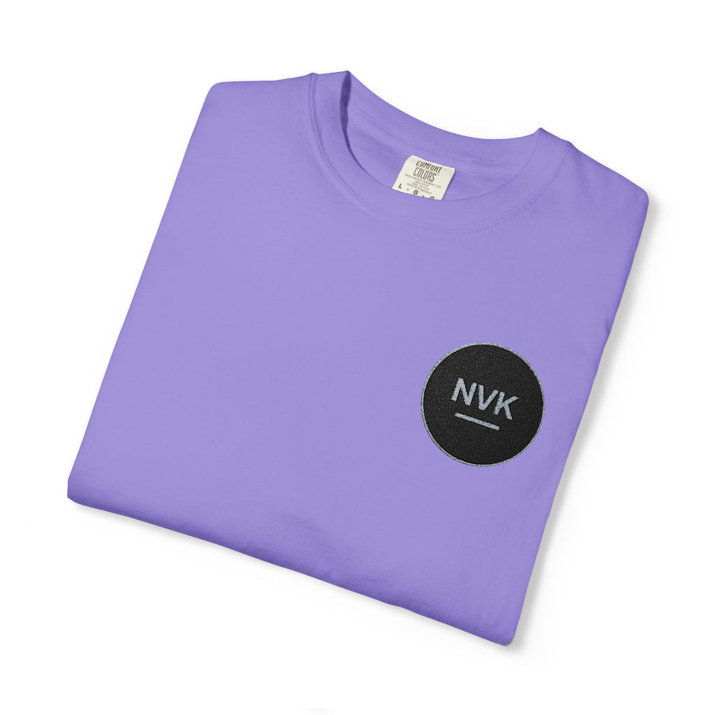 NVK MINIMAL LOGO TEE™ — Heavyweight Garment-Dyed Essential
