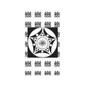 NVK NEON VALKYRIE NECK GAITER™ — Geometric Mandala Pattern