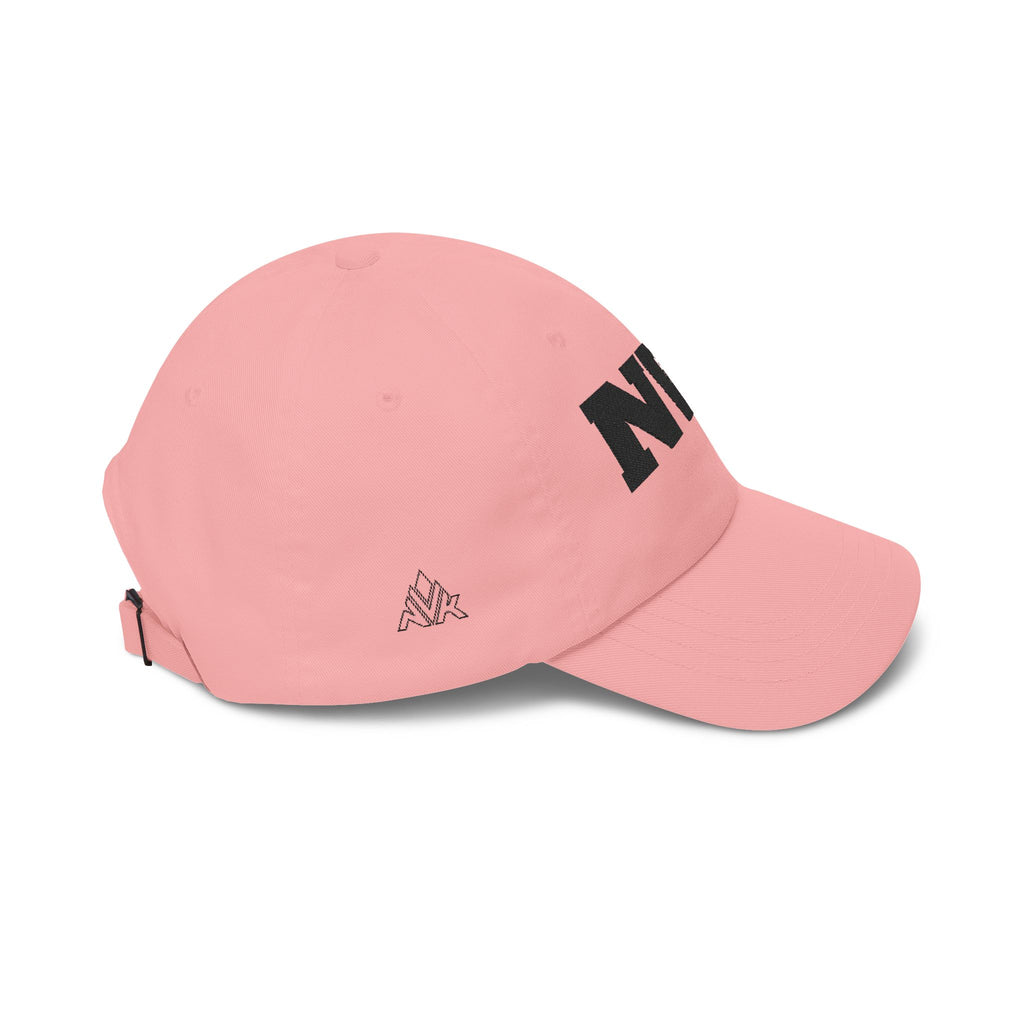 NVK EMBROIDERED DAD CAP™ — Classic White Baseball Hat
