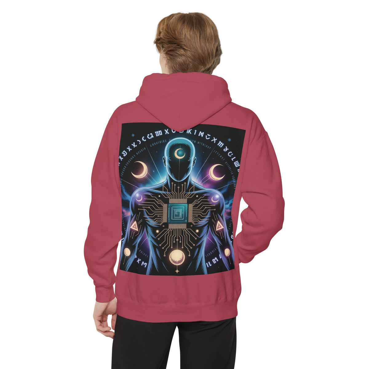 NVK AWAKE CIRCLE HOODIE™ — Minimalist Graphic Pullover
