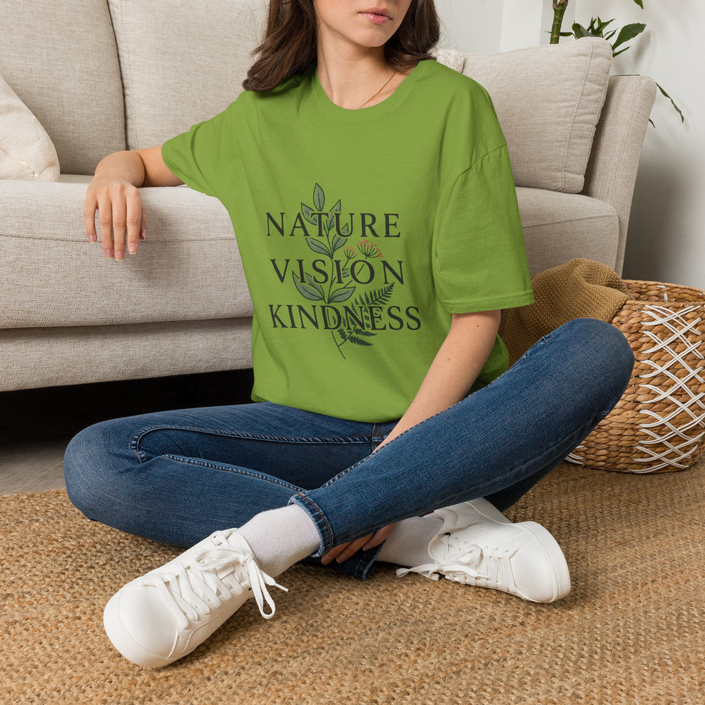 NVK NATURE VISION TEE™ — Botanical Graphic, Everyday Wear