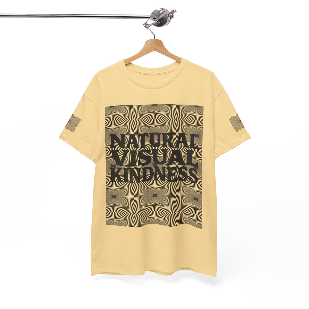 NVK NATURAL VISUAL KINDNESS TEE™ — Optical Art Graphic