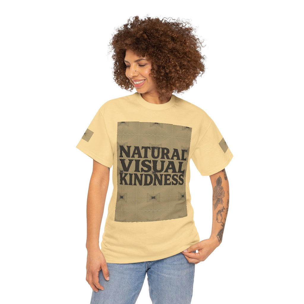 NVK NATURAL VISUAL KINDNESS TEE™ — Optical Art Graphic