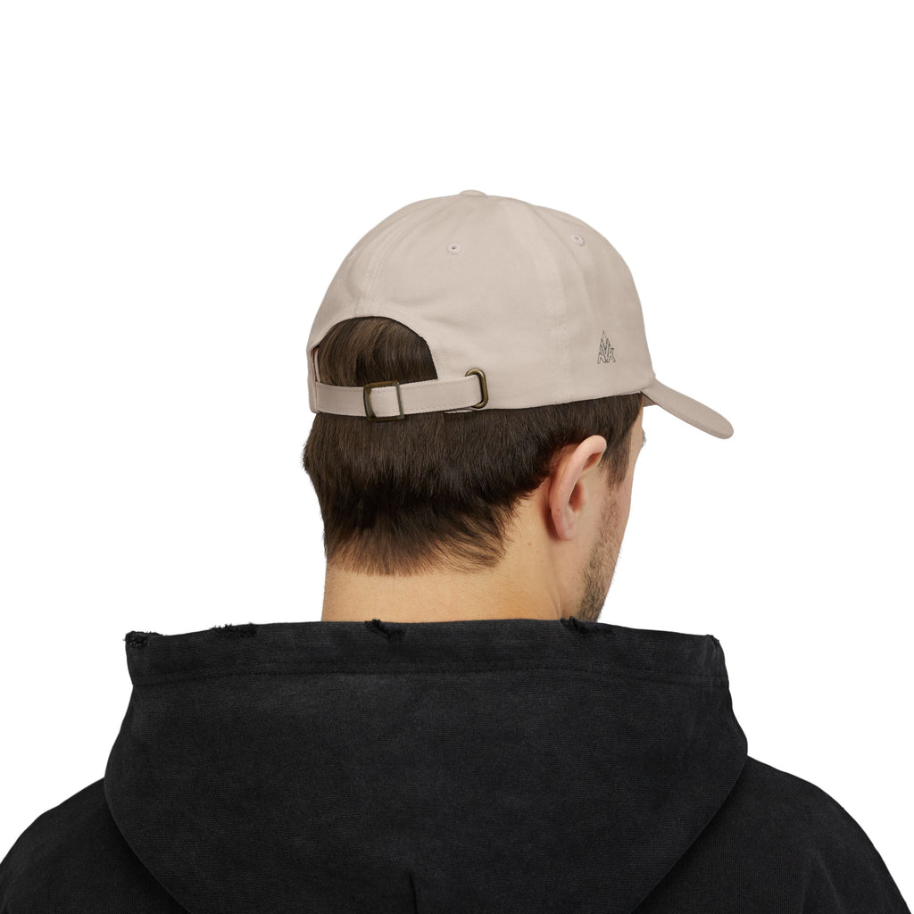 NVK EMBROIDERED DAD CAP™ — Classic White Baseball Hat