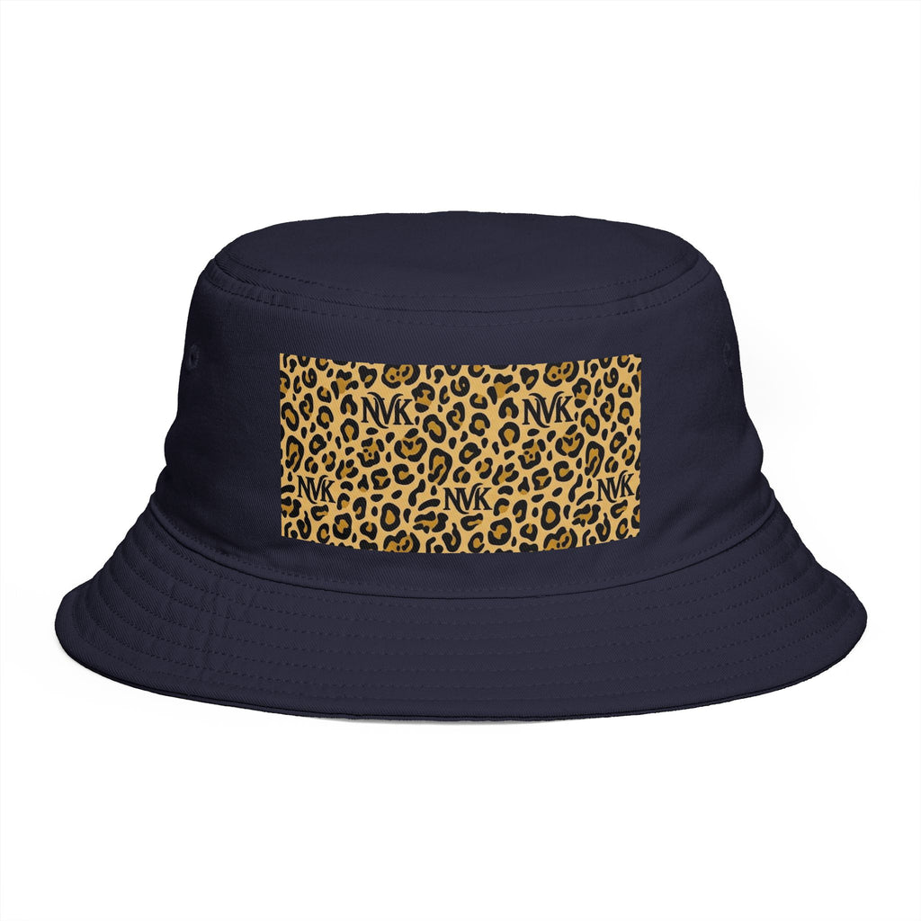 NVK LEOPARD BUCKET HAT™ — Brown Safari Print Sun Hat