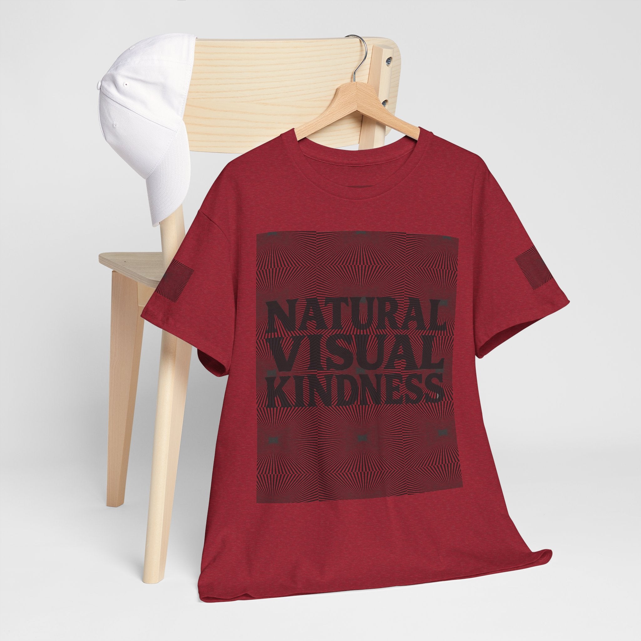 NVK NATURAL VISUAL KINDNESS TEE™ — Optical Art Graphic