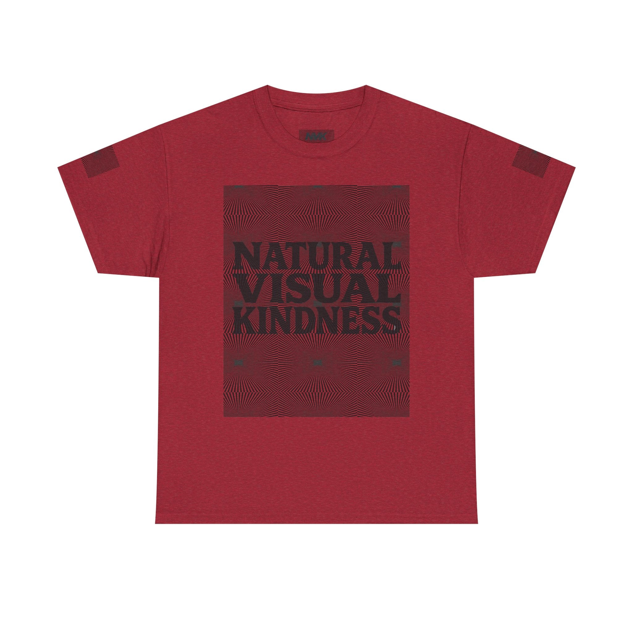 NVK NATURAL VISUAL KINDNESS TEE™ — Optical Art Graphic
