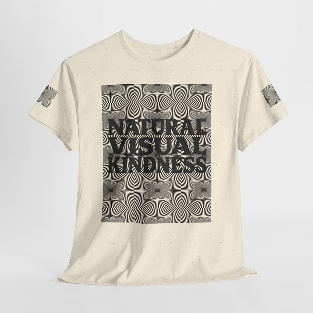 NVK NATURAL VISUAL KINDNESS TEE™ — Optical Art Graphic