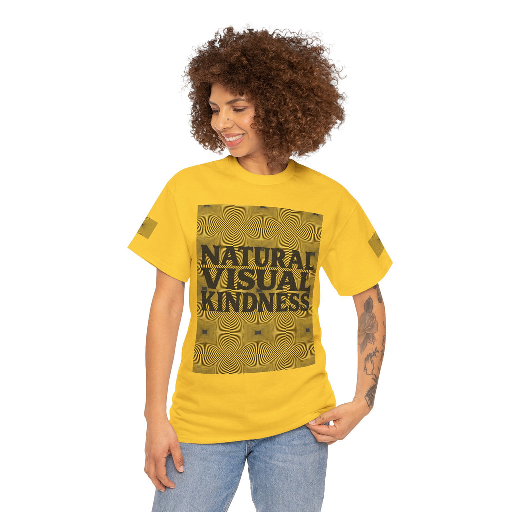 NVK NATURAL VISUAL KINDNESS TEE™ — Optical Art Graphic