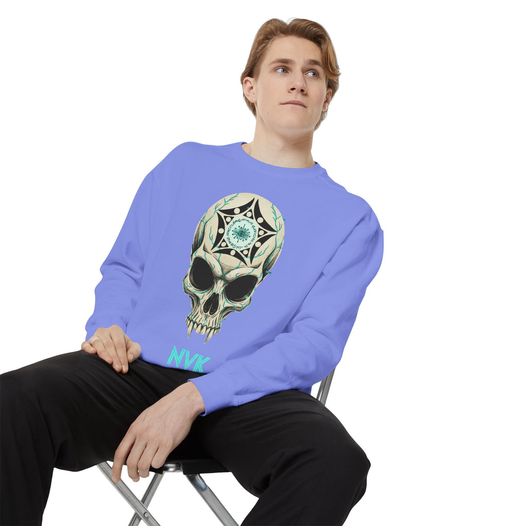 NVK BUGA SPHERE SKULL SWEATSHIRT™ — Graphic Crewneck