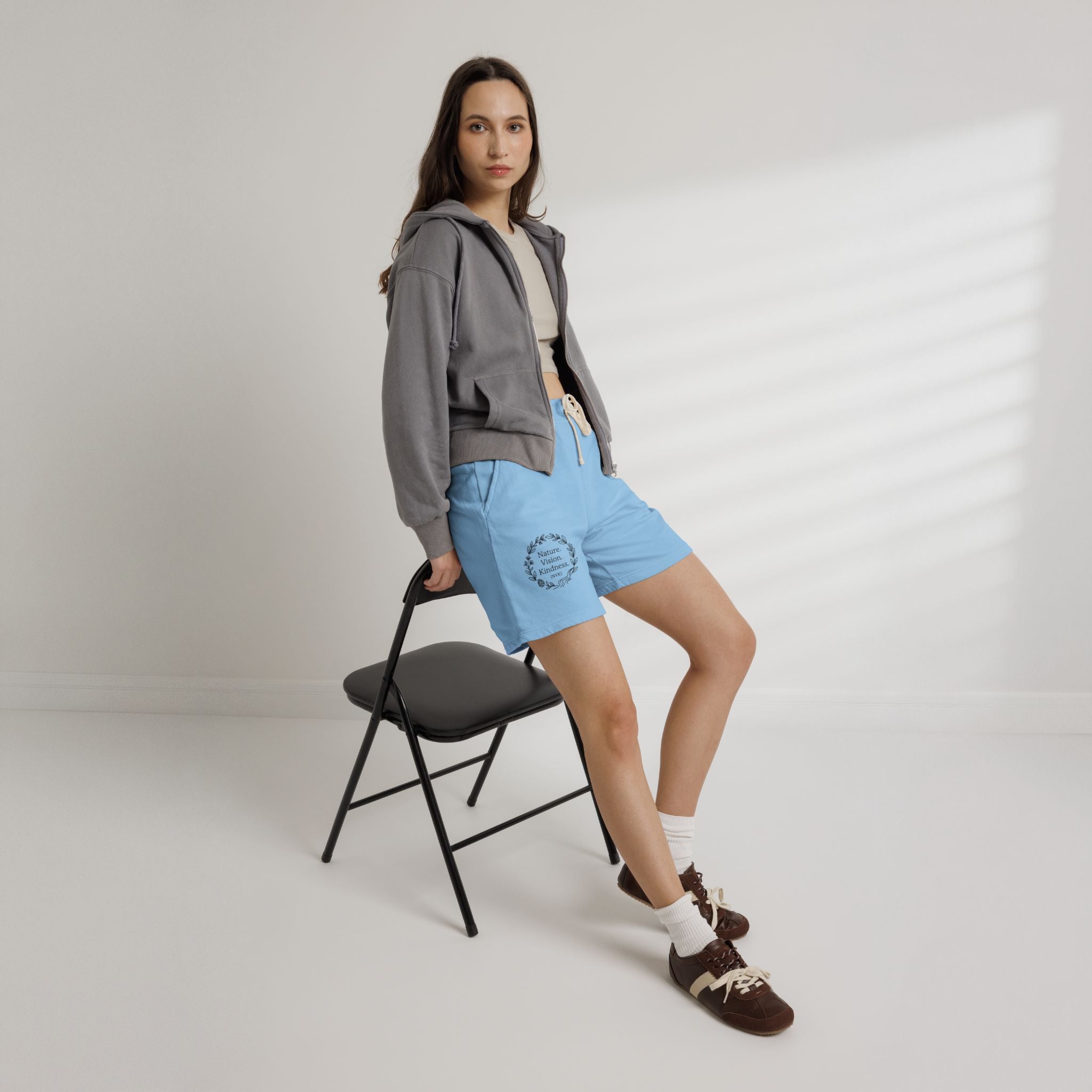 NVK FLEECE SWEAT SHORTS™ — Garment-Dyed Lightweight