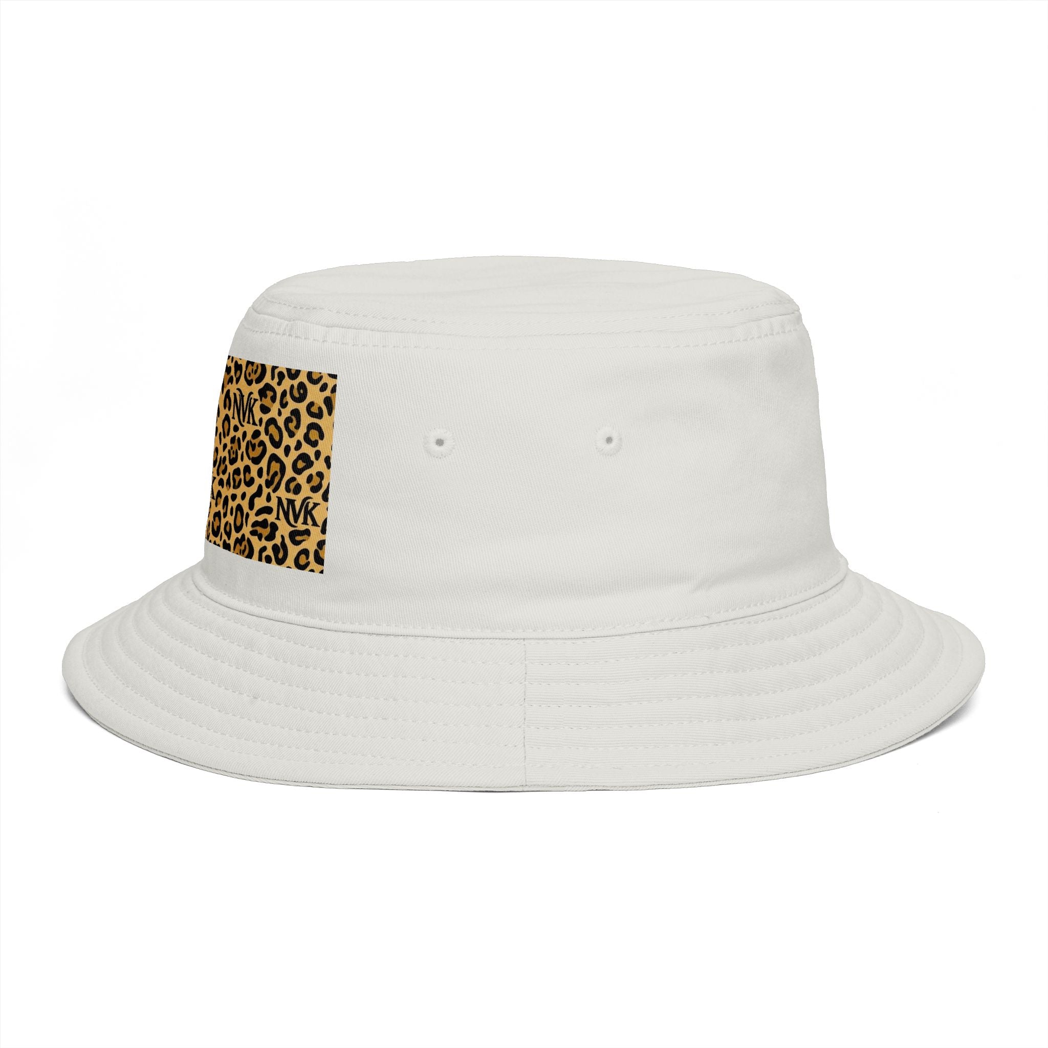 NVK LEOPARD BUCKET HAT™ — Brown Safari Print Sun Hat