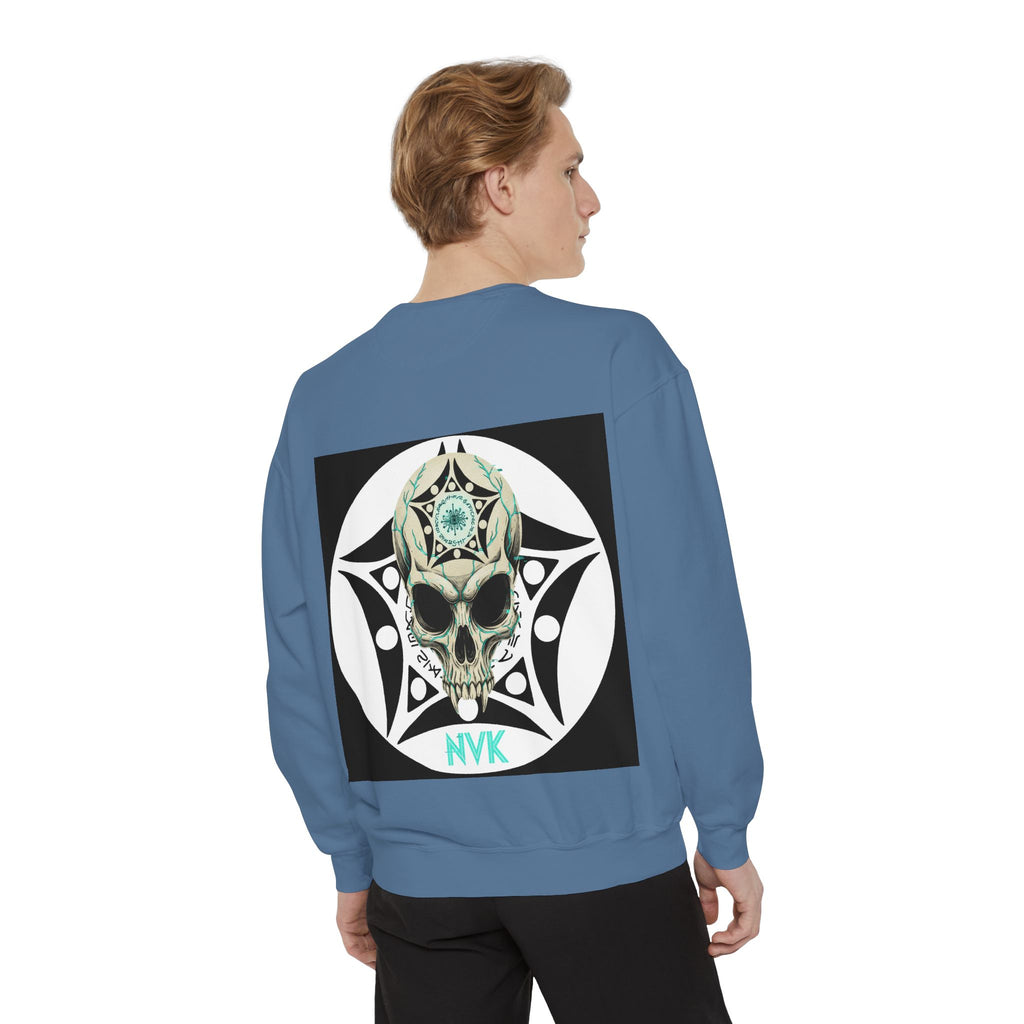 NVK BUGA SPHERE SKULL SWEATSHIRT™ — Graphic Crewneck