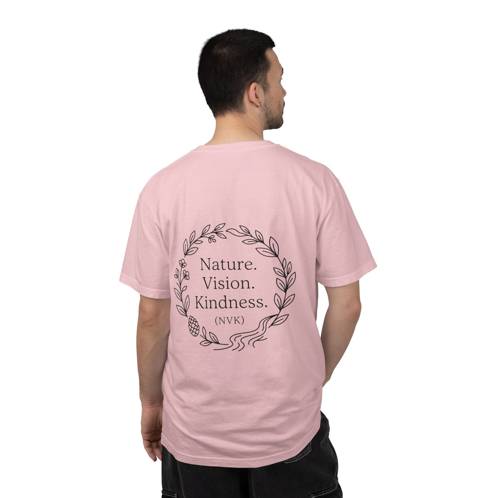 NVK NATURE VISION KINDNESS TEE™ — Floral Wreath Graphic