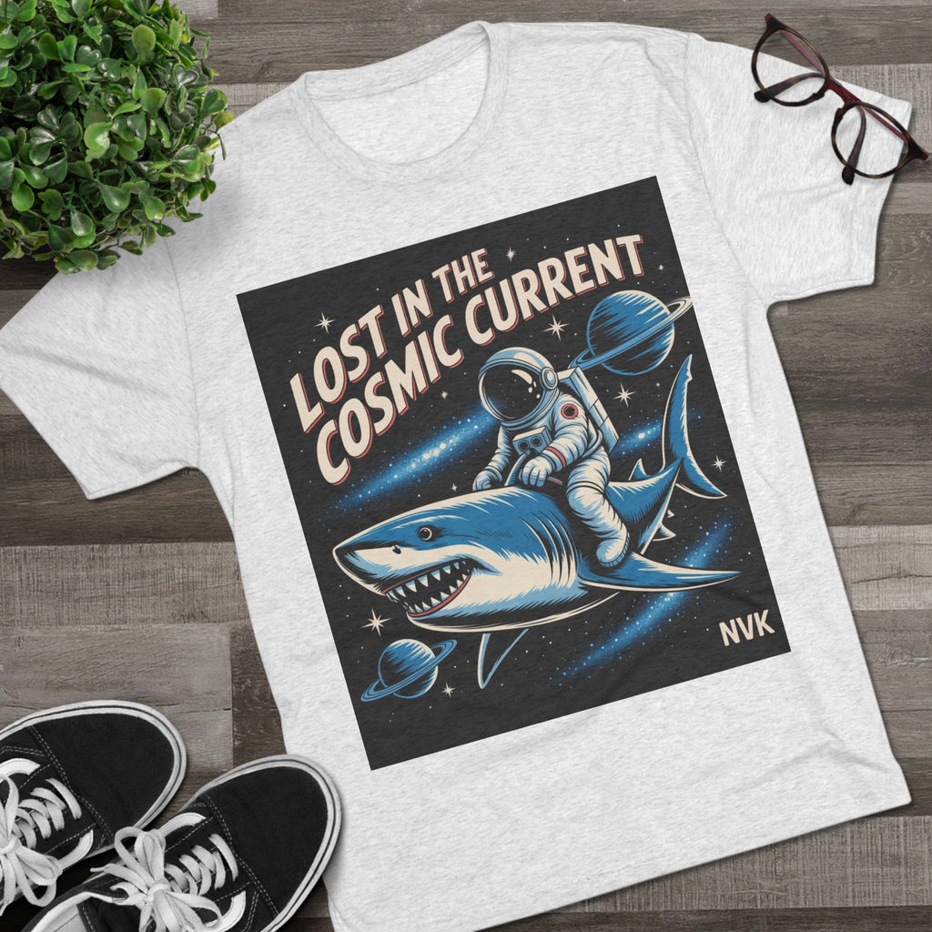 NVK COSMIC CURRENT TEE™ — Unisex Tri-Blend Graphic