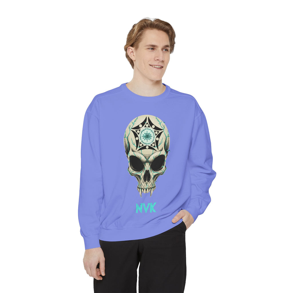NVK BUGA SPHERE SKULL SWEATSHIRT™ — Graphic Crewneck