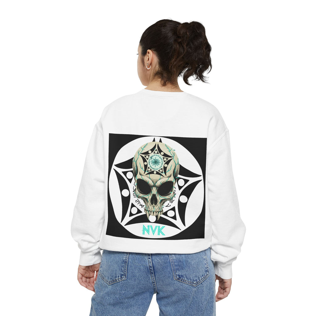 NVK BUGA SPHERE SKULL SWEATSHIRT™ — Graphic Crewneck