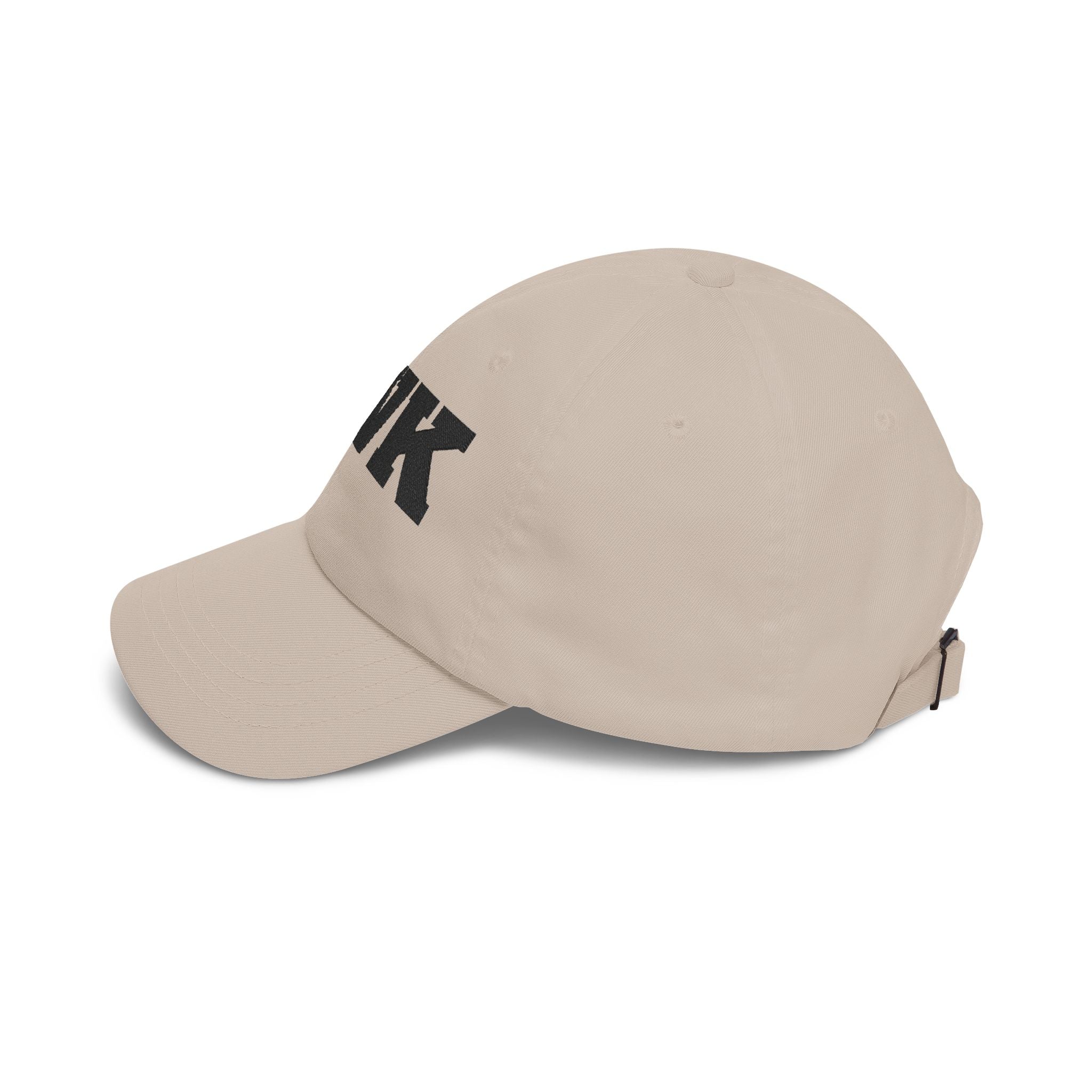NVK EMBROIDERED DAD CAP™ — Classic White Baseball Hat