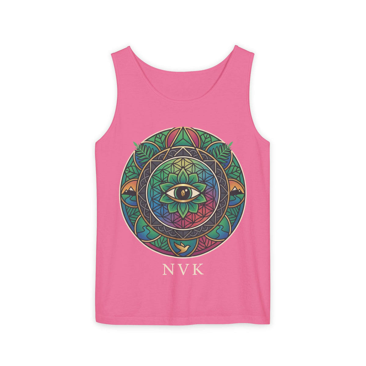 NVK MANDALA EYE TANK™ — Unisex Spiritual Graphic