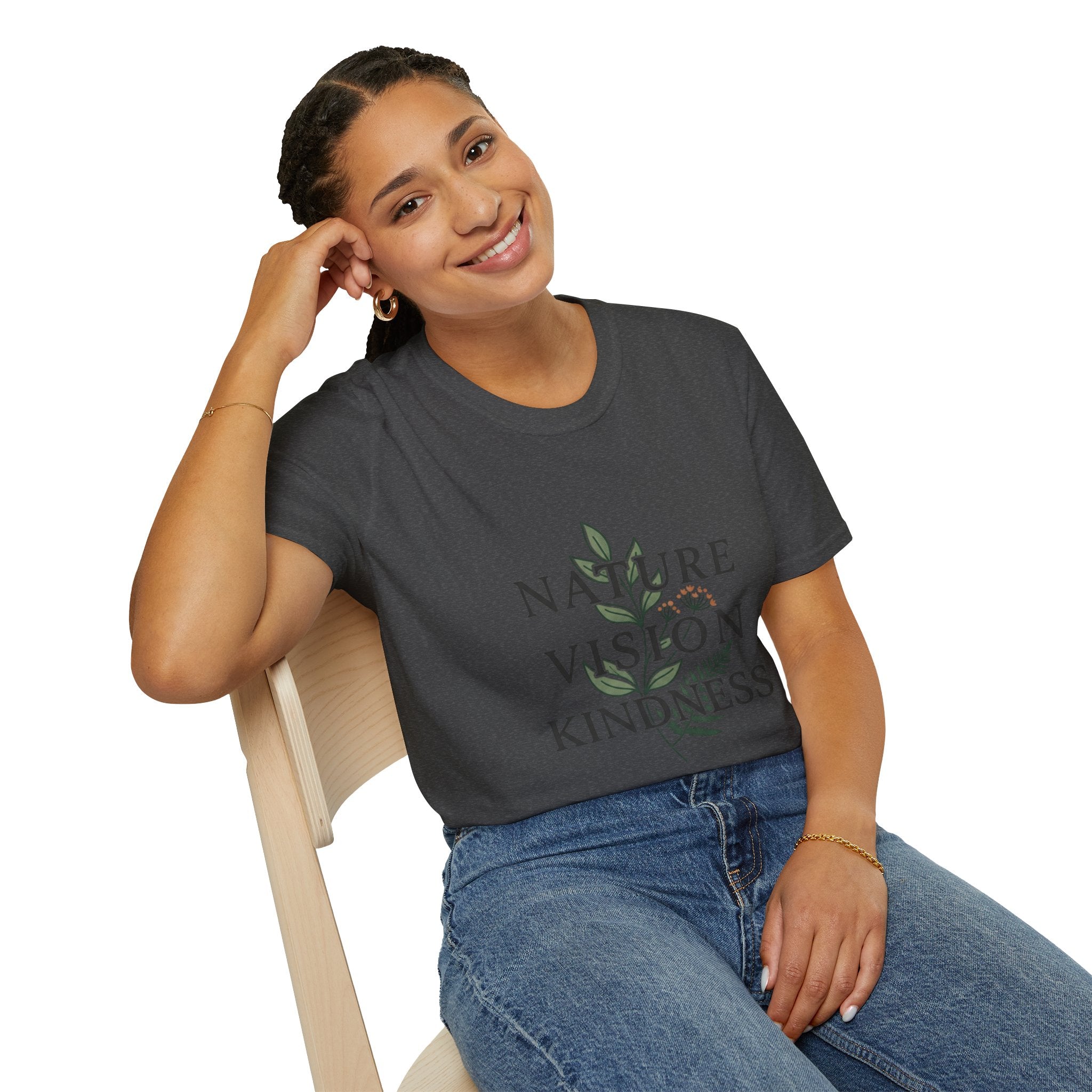 NVK NATURE VISION TEE™ — Botanical Graphic, Everyday Wear