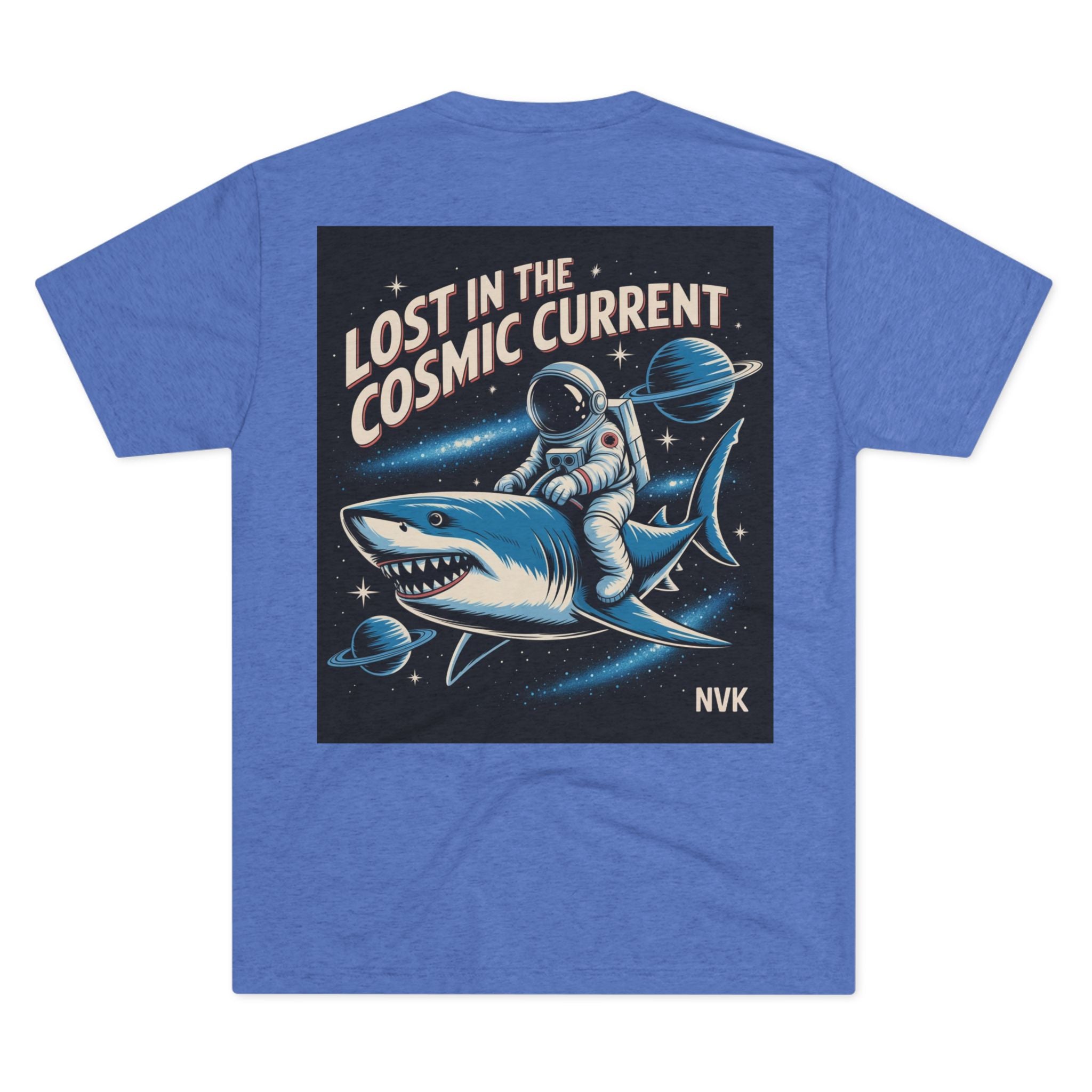 NVK COSMIC CURRENT TEE™ — Unisex Tri-Blend Graphic