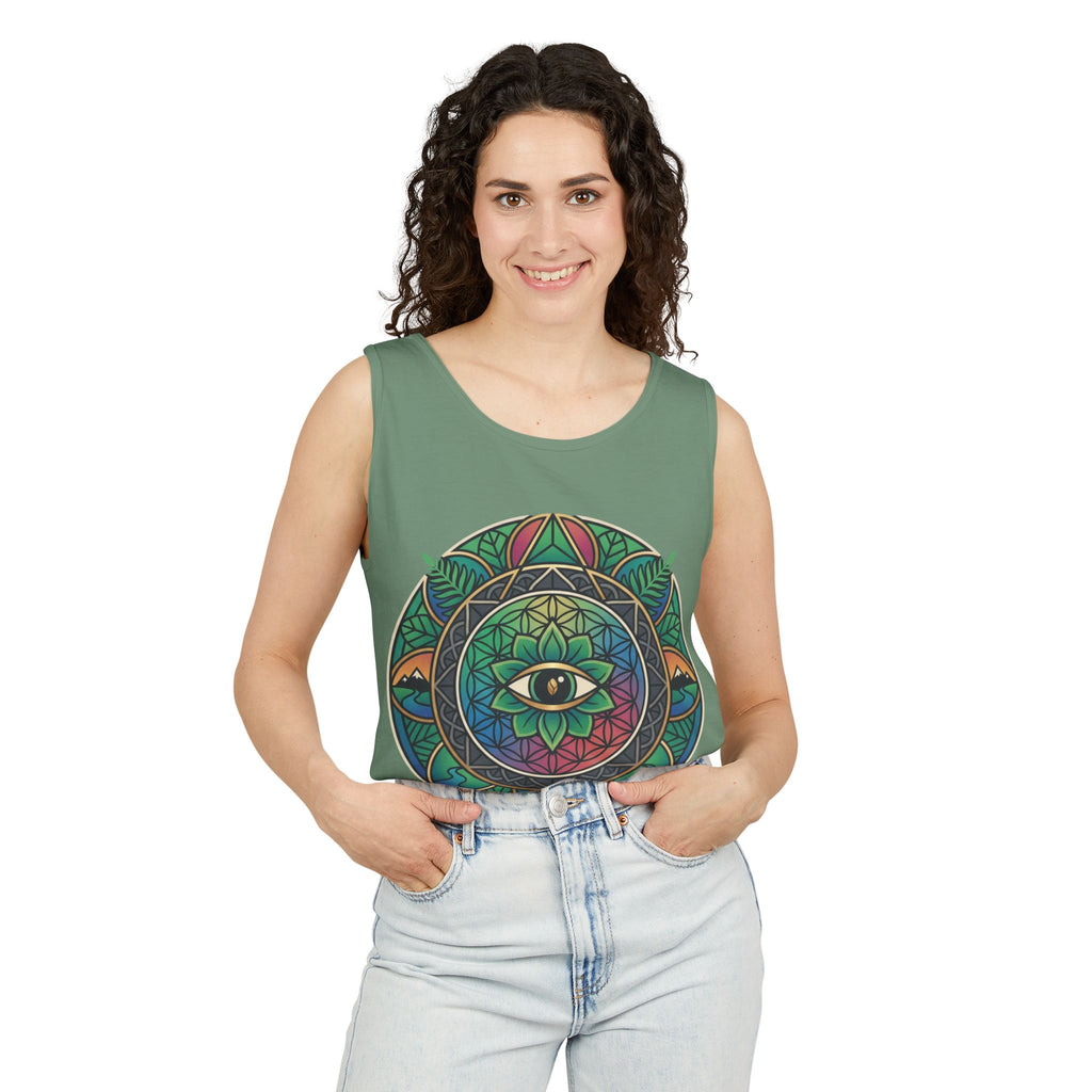 NVK MANDALA EYE TANK™ — Unisex Spiritual Graphic