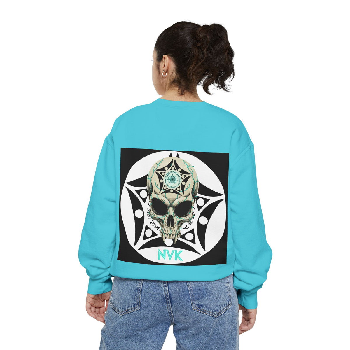 NVK BUGA SPHERE SKULL SWEATSHIRT™ — Graphic Crewneck