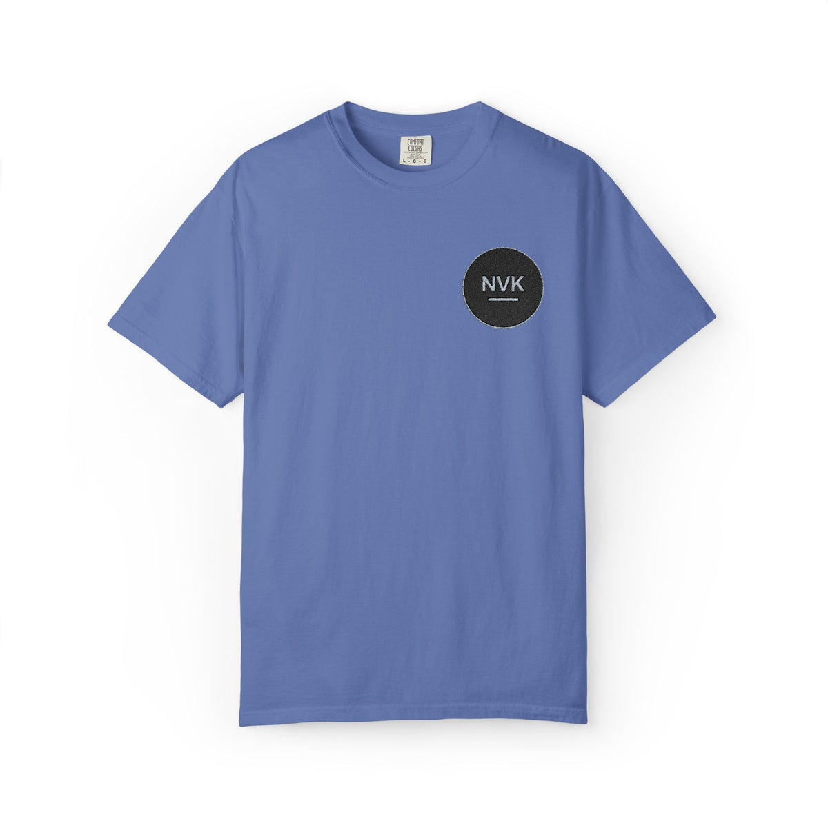 NVK MINIMAL LOGO TEE™ — Heavyweight Garment-Dyed Essential