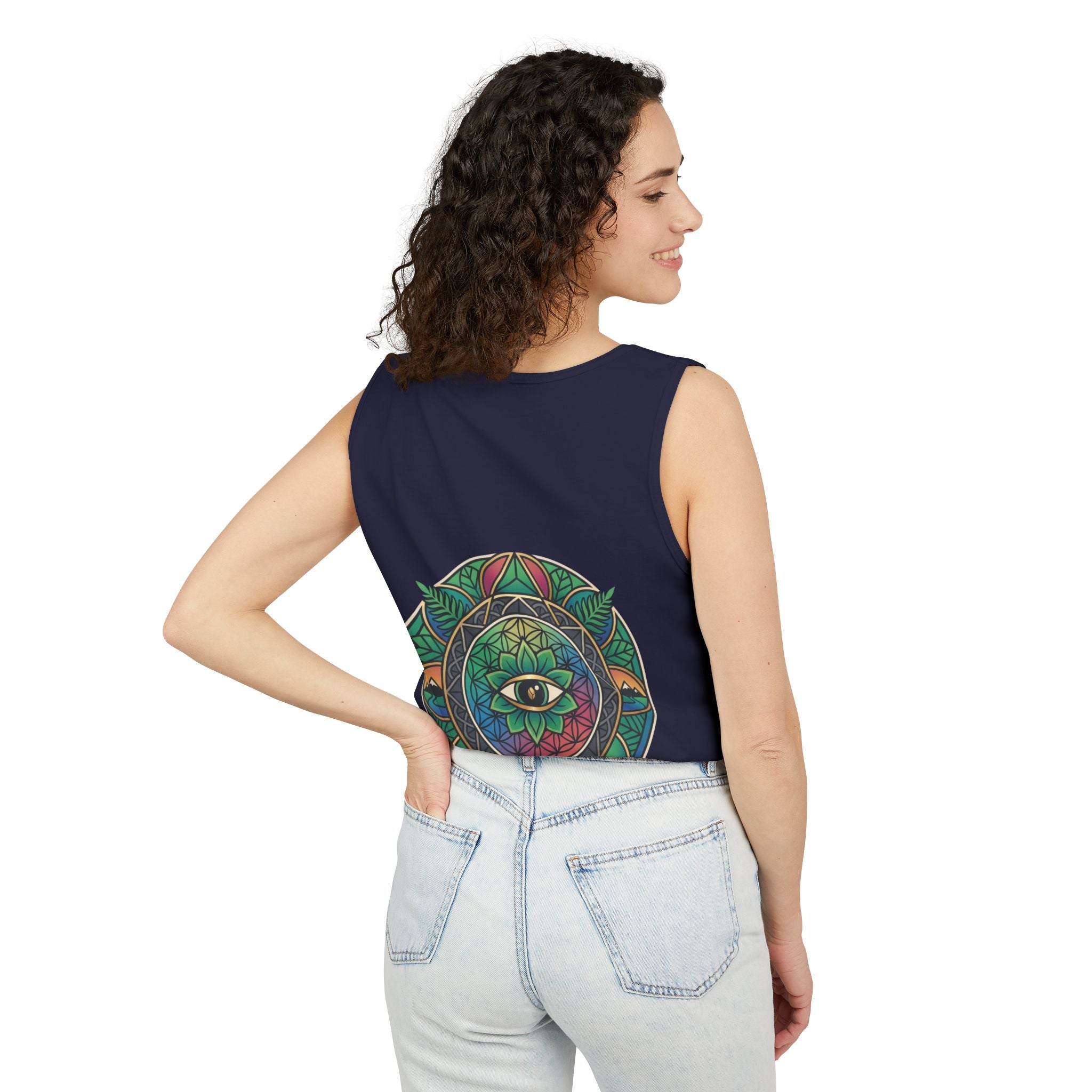 NVK MANDALA EYE TANK™ — Unisex Spiritual Graphic