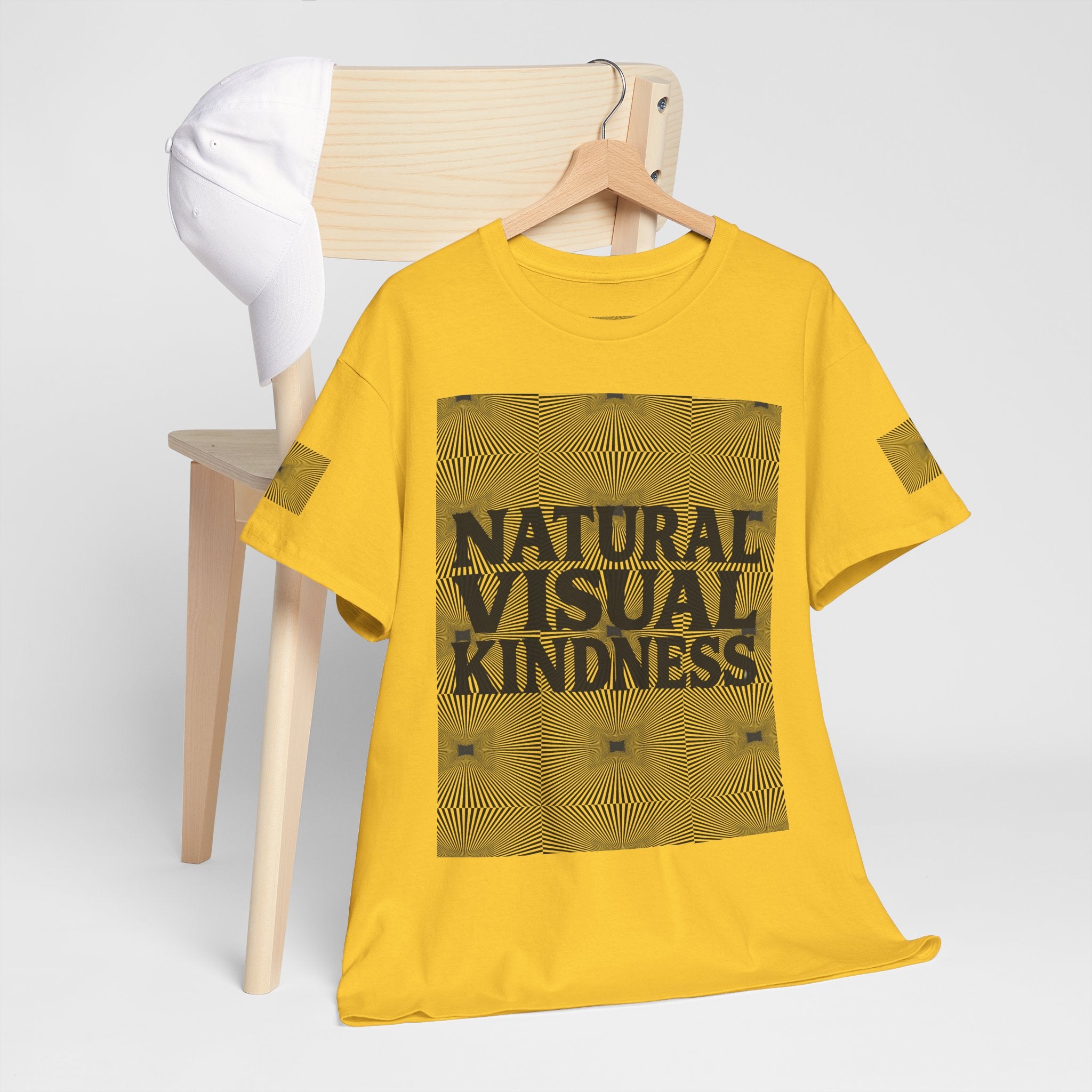 NVK NATURAL VISUAL KINDNESS TEE™ — Optical Art Graphic