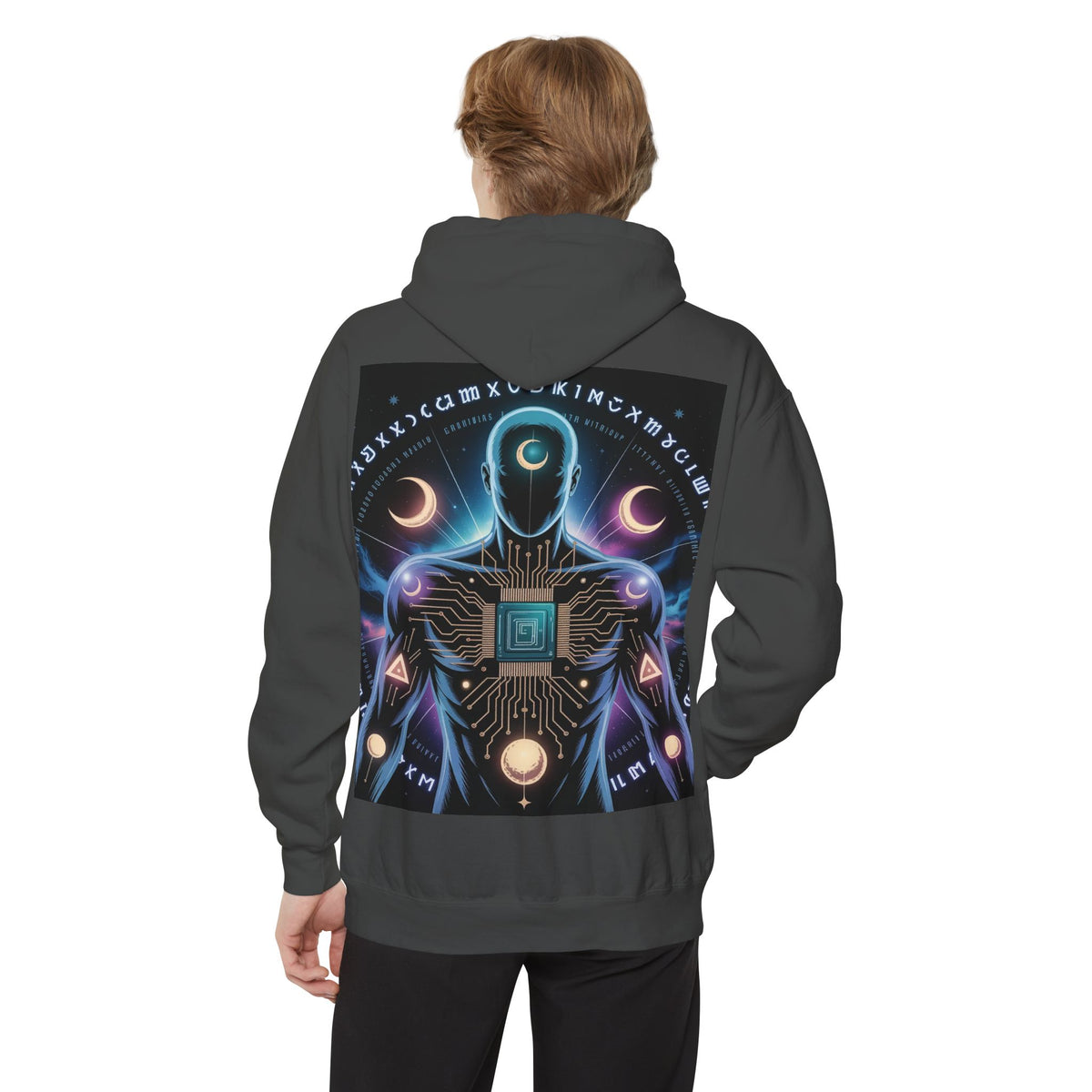 NVK AWAKE CIRCLE HOODIE™ — Minimalist Graphic Pullover