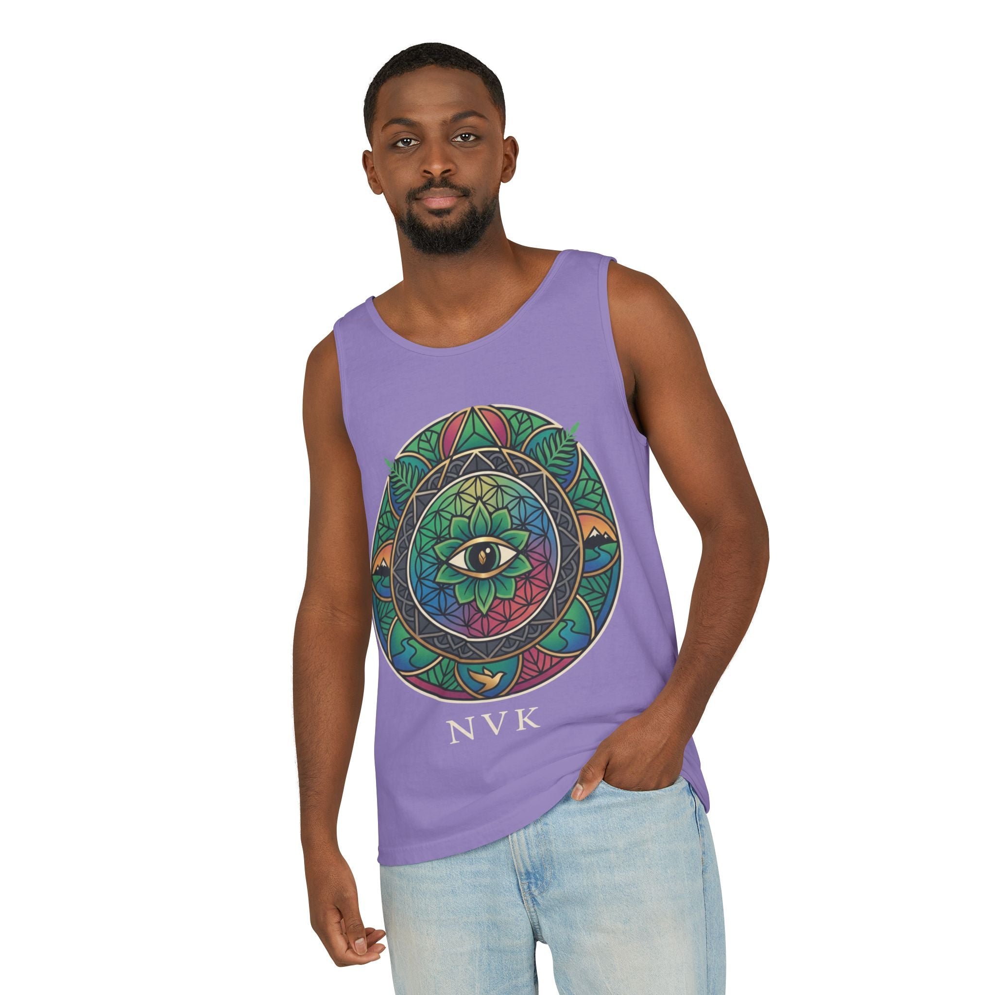 NVK MANDALA EYE TANK™ — Unisex Spiritual Graphic