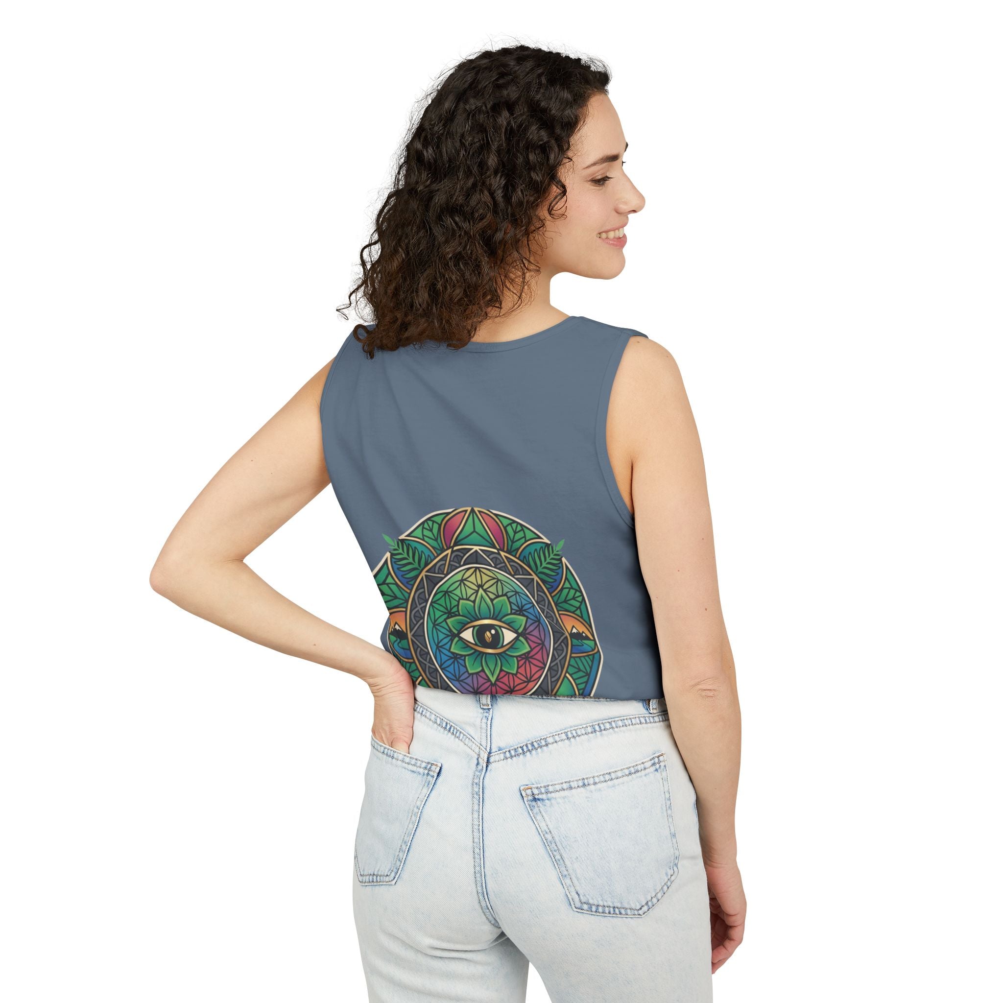 NVK MANDALA EYE TANK™ — Unisex Spiritual Graphic
