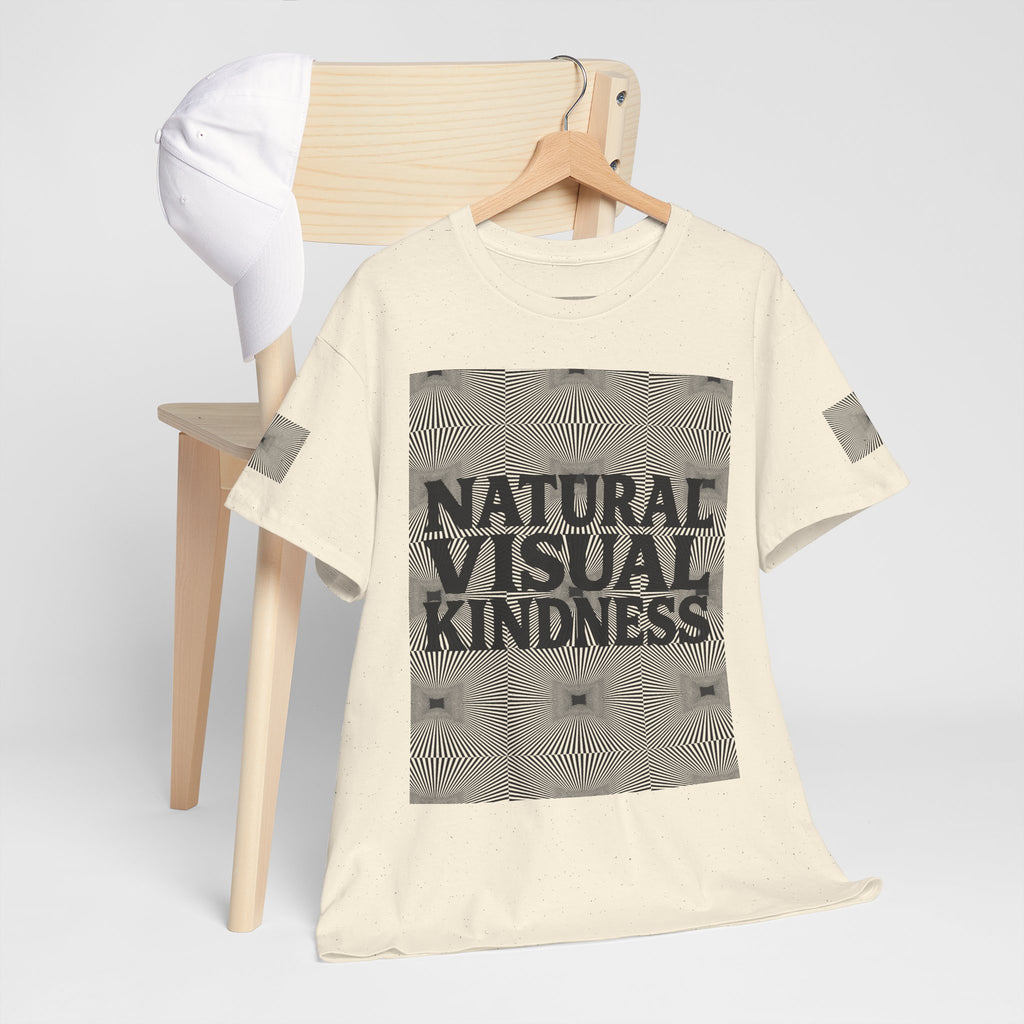 NVK NATURAL VISUAL KINDNESS TEE™ — Optical Art Graphic