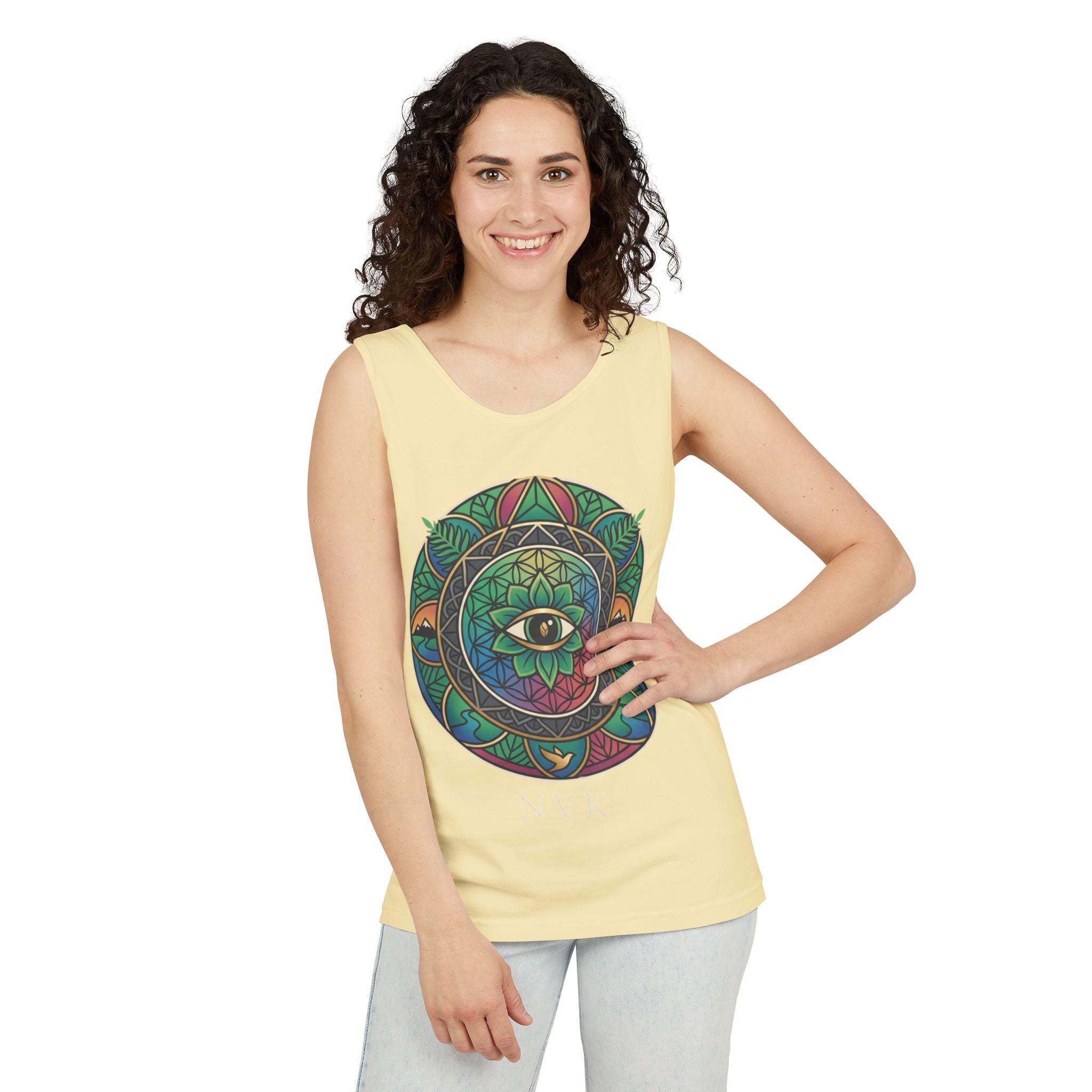NVK MANDALA EYE TANK™ — Unisex Spiritual Graphic