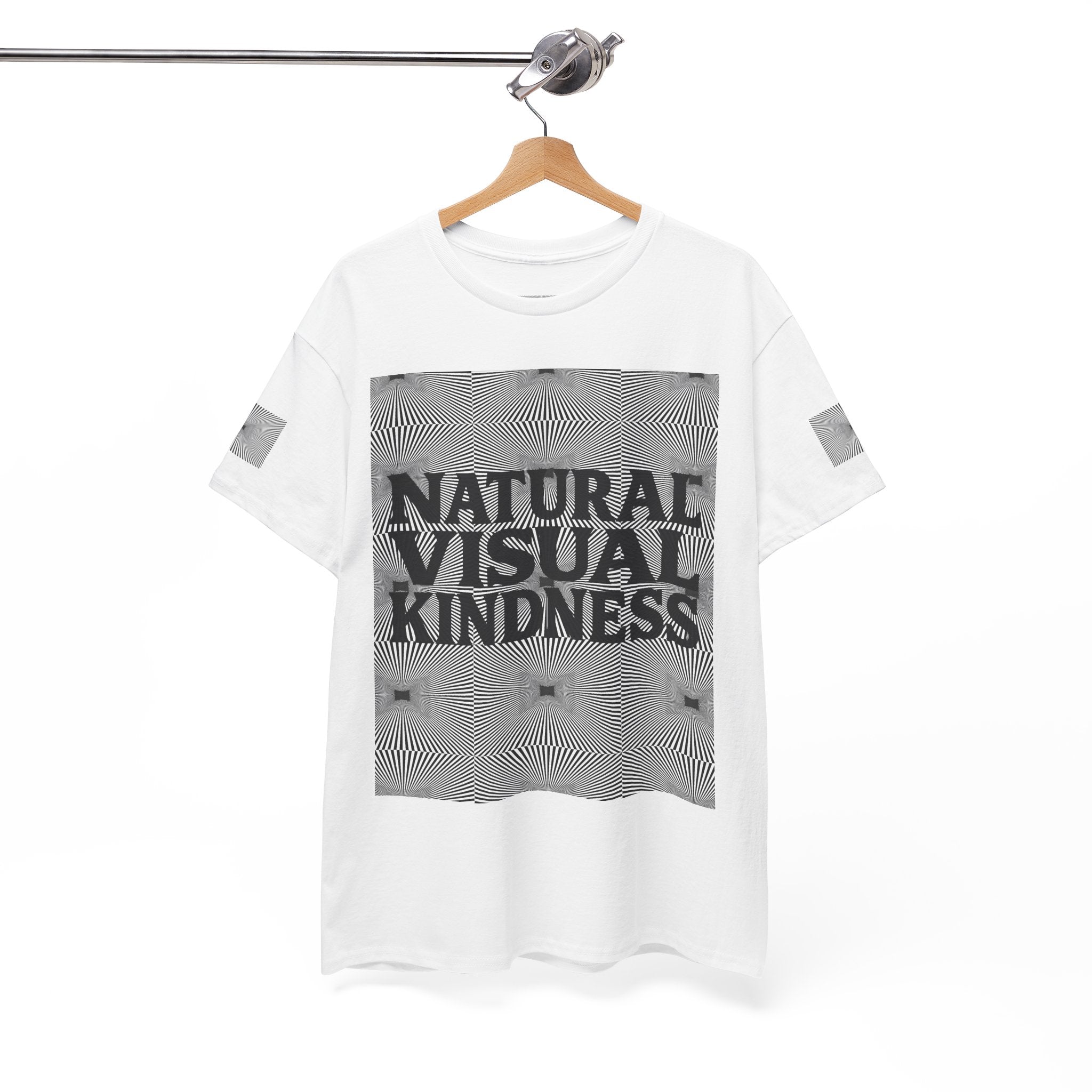 NVK NATURAL VISUAL KINDNESS TEE™ — Optical Art Graphic
